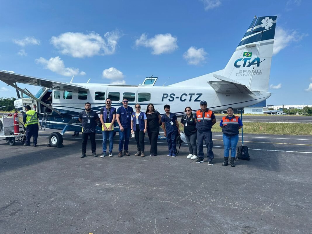 Governo do Amazonas monta força-tarefa para ajudar vítimas de incêndio em Nhamundá - Foto: Divulgação / Sejusc