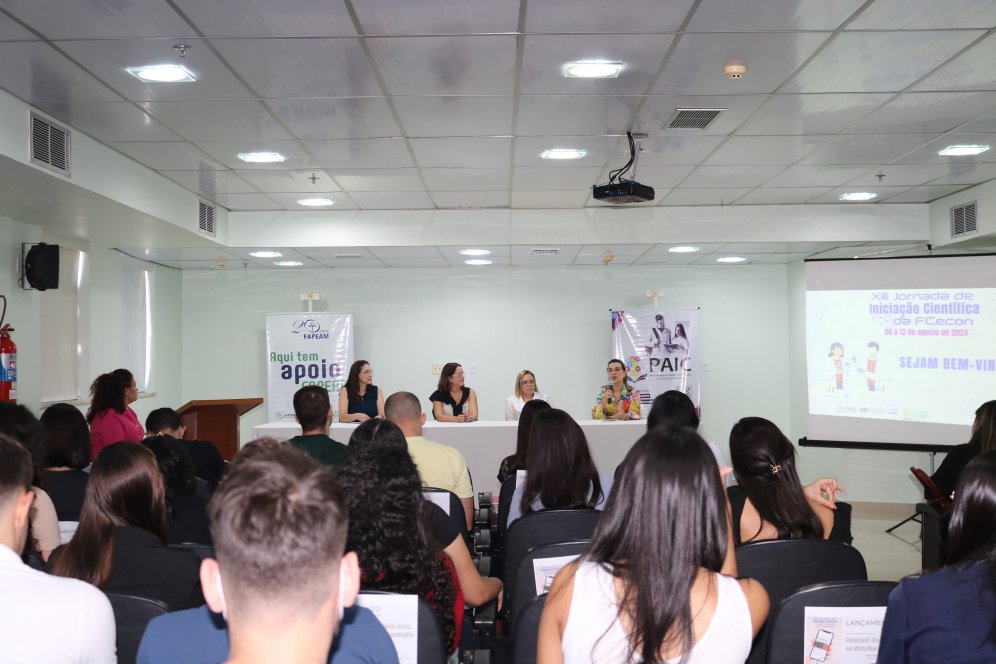 A Jornada Científica começou nesta terça-feira (06/08), no auditório da FCecon, e prossegue até a próxima segunda-feira (12/08) - Foto: Graziela Silva / FCecon