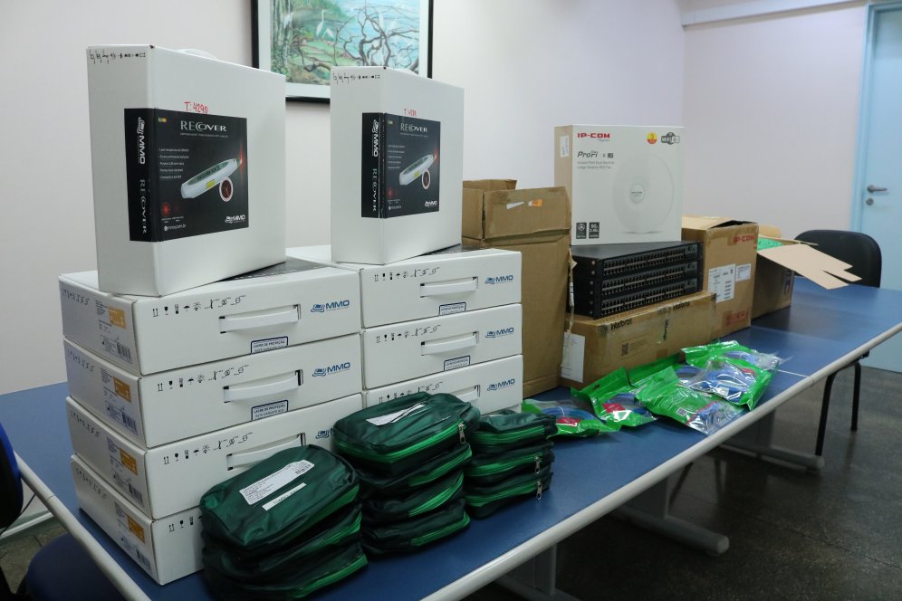 A área de tecnologia da informação foi a que mais recebeu recursos financeiros, com o investimento de R$ 489.186,50 em serviços e aquisição de equipamentos - Foto: Laís Pompeu / FCecon
